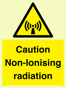 Caution Non-Ionising radiation
